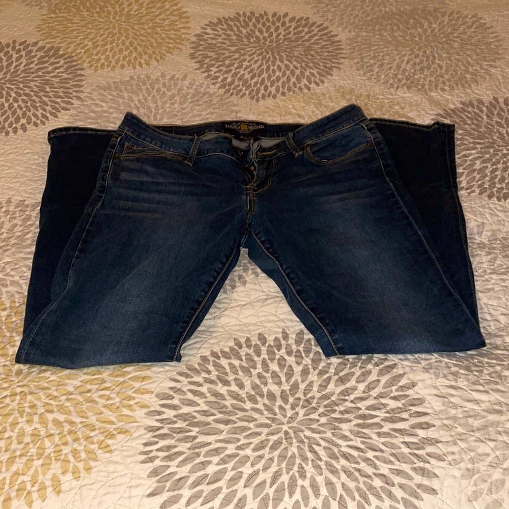 Lucky denim ankle jeans